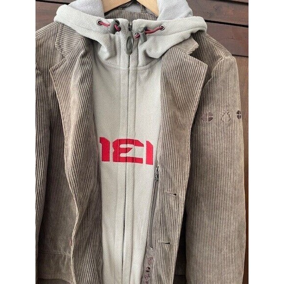 ~RARE! Med O'neill winter jacket snowboard ski layered corduroy LOTS of features - Picture 1 of 16